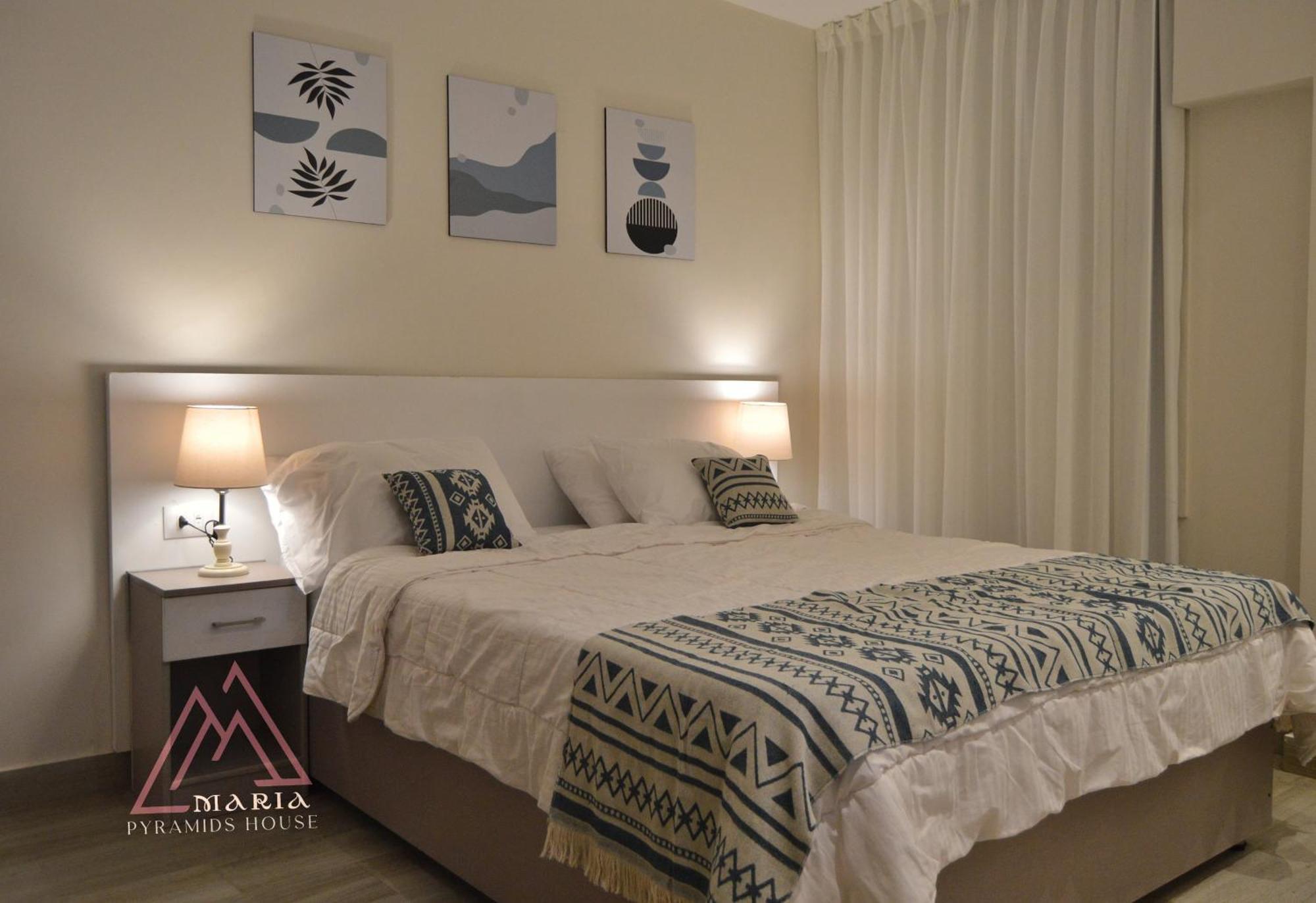 Maria Pyramids House Hotel Kafrat al Jabal Exterior photo