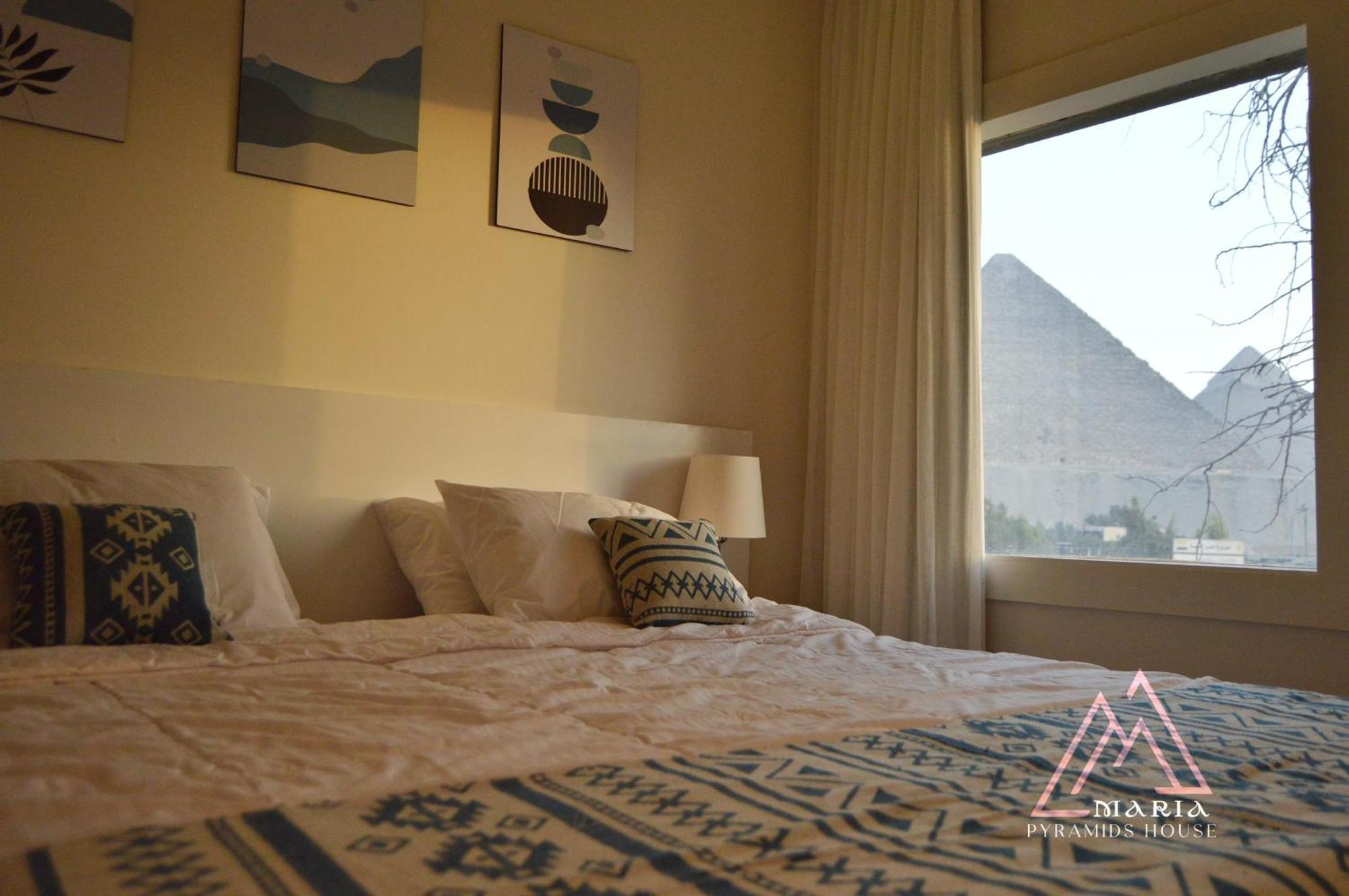 Maria Pyramids House Hotel Kafrat al Jabal Exterior photo